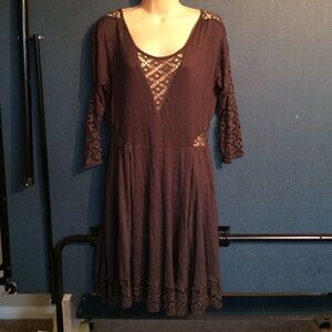Free people size large peekaboo dress new with tag